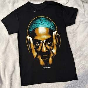 Rodman Apparel Dennis Rodman I'm The Best T-Shirt Small Black - NEW